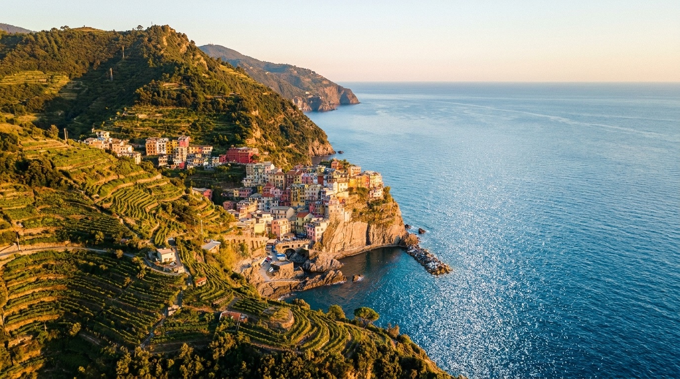 Cinque Terre na Itália — expedição internacional Roctrip 2027
