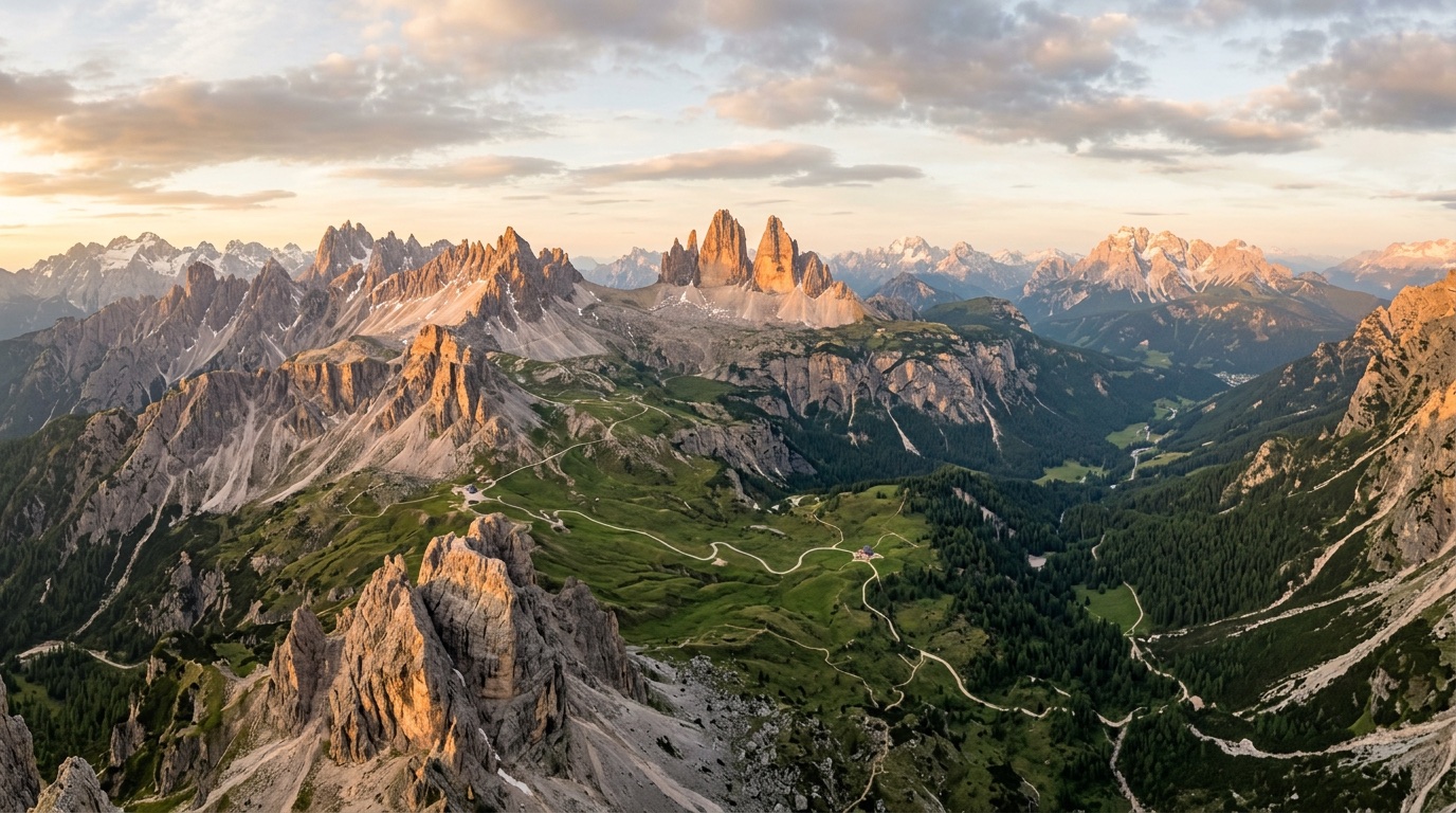 Dolomitas Trek na Itália — expedição internacional Roctrip 2027