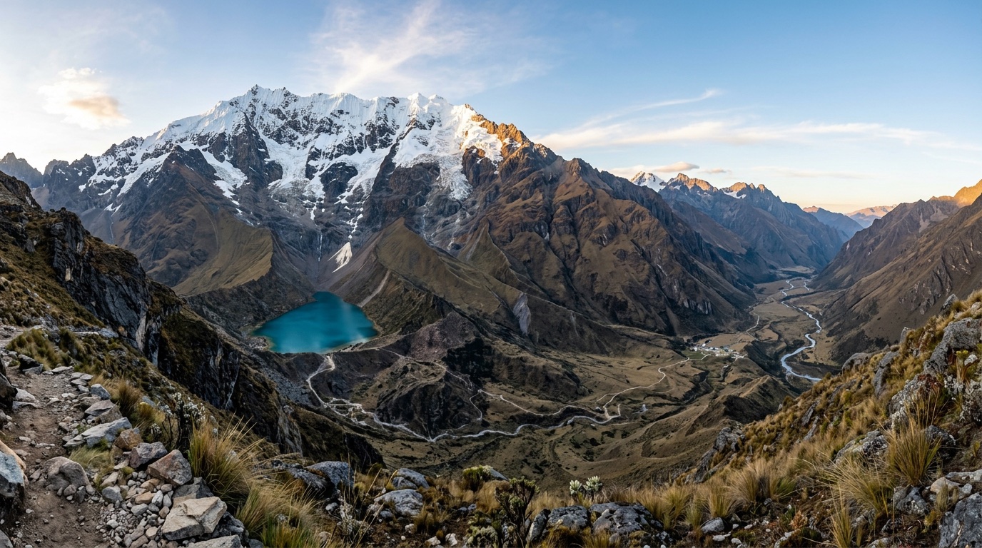Salkantay Trek no Peru — expedição internacional Roctrip 2027